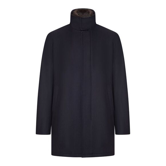 HERNO Other - Herno Men Coat With High Collar And Contrasting Interior